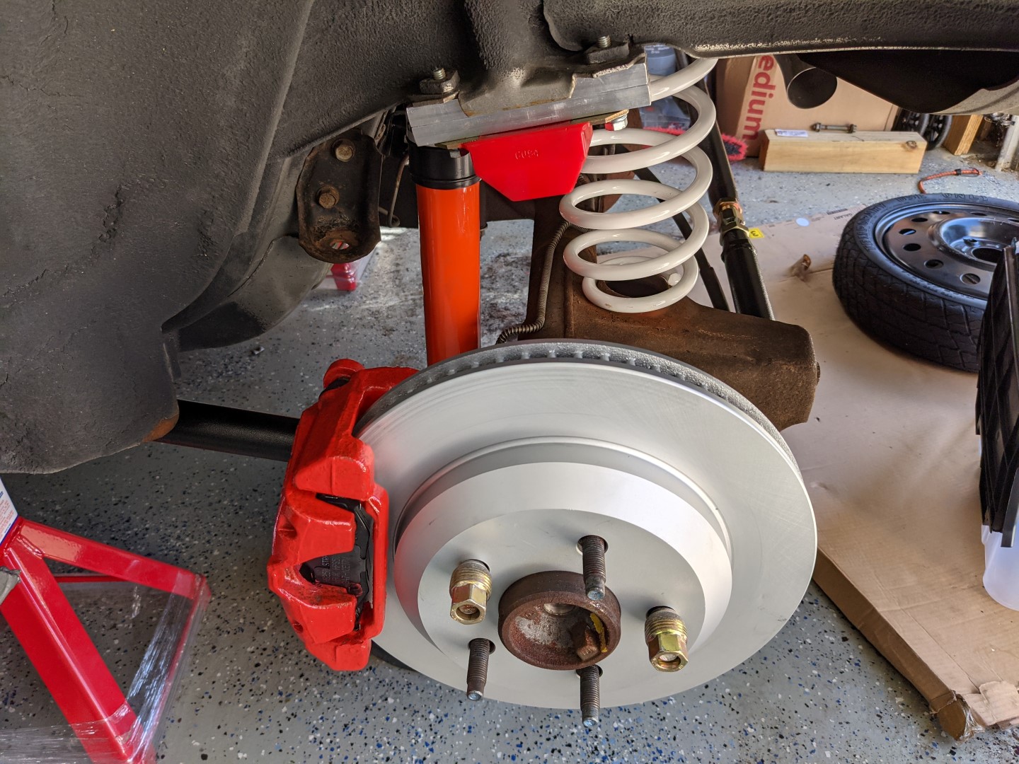 Strano Springs and Koni Shocks, new brakes, bump stops, an adjustable ...